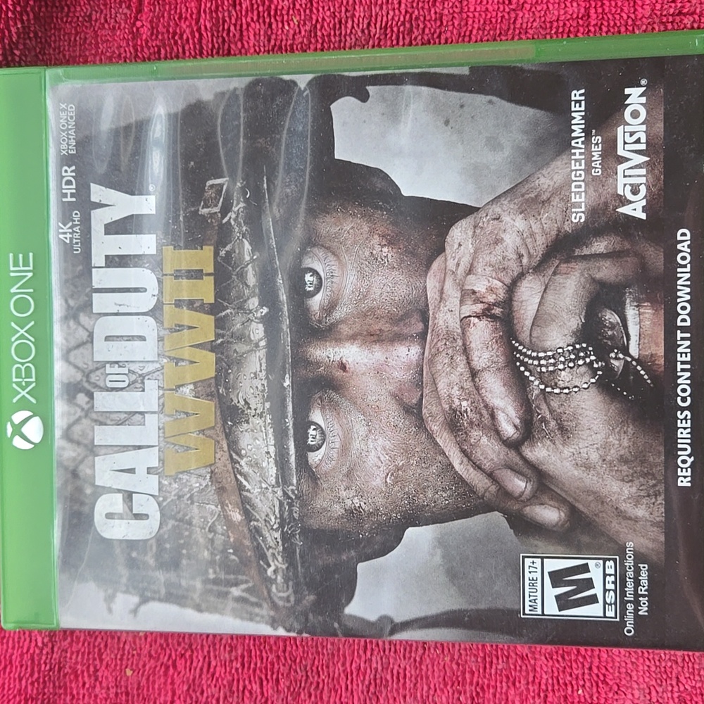 Xbox 1 Call of Duty WWII